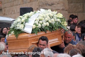 Pescia Romana - Schianto sull'Aurelia - I funerali di Gian Marco Benni
