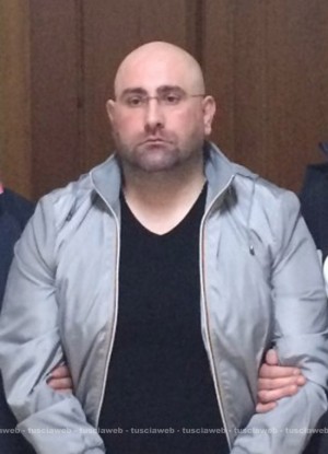 Il boss della camorra Roberto Manganiello
