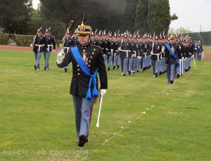 Il giuramento alla scuola sottufficiali dell'Esercito