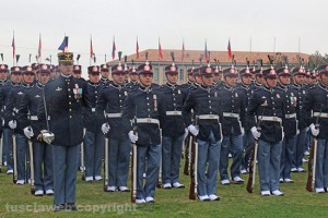 Il giuramento alla scuola sottufficiali dell'Esercito