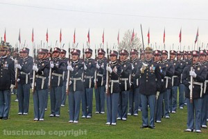 Il giuramento alla scuola sottufficiali dell'Esercito