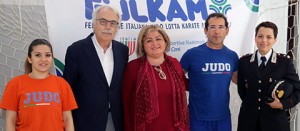 Sport - Arti marziali - L'esibizione Fijlkam a Civita Castellana