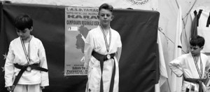Sport - Karate - La premiazione di Jacopo Politini