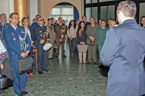 L'accoglienza della delegazione 