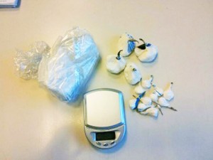 Viterbo - Polizia - La droga sequestrata