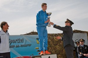 Un momento della premiazione