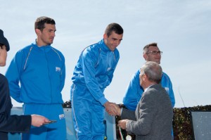 Un momento della premiazione