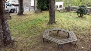 Viterbo - I volontari di Viterbo civica pulisco il parco della Quercia - Dopo