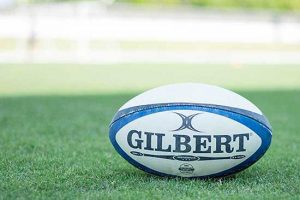Un pallone da rugby