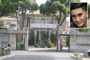 L'ospedale di Tarquinia - Nel riquadro: Edoardo Costa