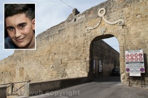Tarquinia - Nel riquadro: Edoardo Costa