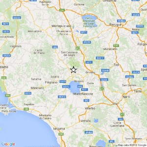Acquapendente - Terremoto di magnitudo 2.0