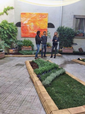 L'assessora Troncarelli all'esposizione 