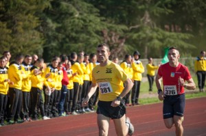 Una gara in pista 