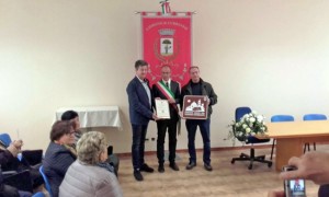 Lubriano, comune del turismo itinerante - La consegna del premio
