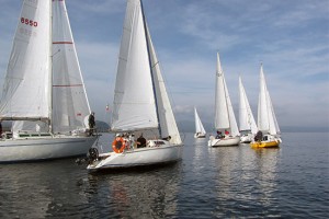 Sport - Il campionato dei cabinati a vela a Capodimonte