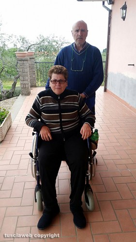 Paolo Roselli e la moglie Daniela Pini