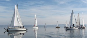 Sport - Il campionato dei cabinati a vela a Capodimonte