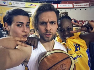 Sport - Basket - In campo per i bimbi in difficoltà - Sabatini, Bernabei e Cecile