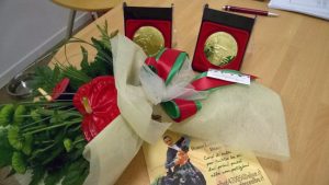 Angelo Buzzi e Alessandra Lanzi premiati dal Coni 