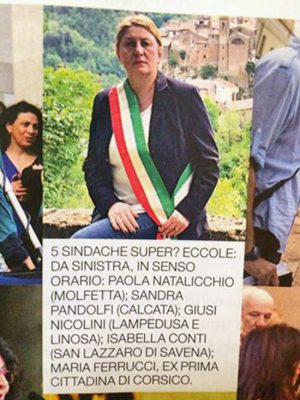 Sandra Pandolfi su Marie Claire