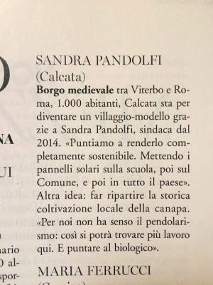 Sandra Pandolfi su Marie Claire