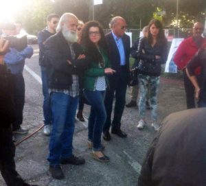 Viterbo - DIretta del Tgr dalle ex Terme Inps