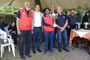 Sport - Motori - La premiazione dei primi classificati