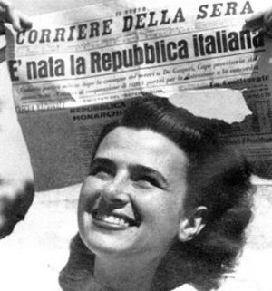2 giugno 1946 - Nasce la repubblica italiana