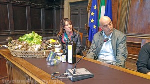Viterbo - Mercato di Pianoscarano - La conferenza in comune
