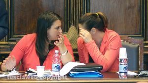 L'assessora Ciambella e la consigliera Minchella