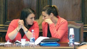 L'assessora Ciambella e la consigliera Minchella