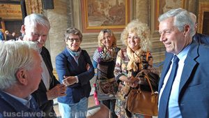 Andreas Jung a palazzo dei Priori