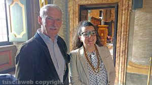 Andreas Jung con Chiara Frontini