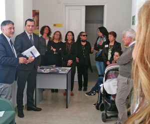 Ronciglione - Il sindaco Giovagnoli all'open day del consultorio
