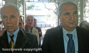 Viterbo - L'inaugurazione del circolo cittadino targato Caffeina -Fioroni con Mario Brutti, presidente della Fondazione Carivit
