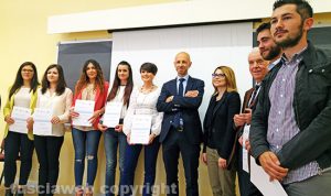 Viterbo - Unitus - Gli studenti premiatiViterbo - Unitus - Gli studenti premiati