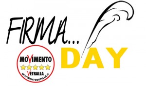 Vetralla 5 stelle - Firma day 
