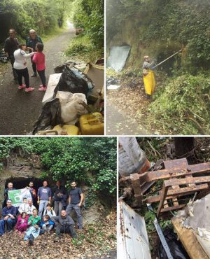 Vetralla - Il M5s pulisce la via Francigena