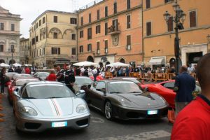 Civita Castellana - Rosso in piazza