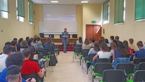 La lezione del vicepresidente Eni Cristodoro all'Unitus 