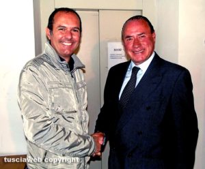 Sergio Caci e Agostino Casaretto