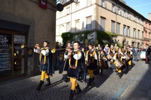 Corteo storico dell corporazioni per la processione del Ss Salvatore 