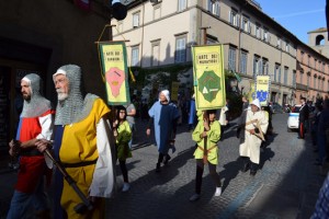 Corteo storico dell corporazioni per la processione del Ss Salvatore 