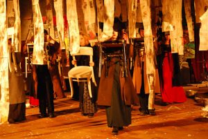 Viterbo - Un'immagine dello spettacolo Macbeth di Eta Beta 