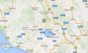 Terremoto - Forte scossa ad Acquapendente