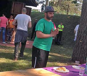 Acquapendente - Il presidente dell'associazione "In pineta" Emanuele Di Silvio