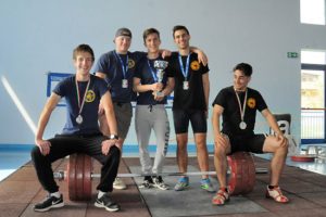Sport - Fanum pesistica olimpica di Viterbo - Gli atleti junior 2016