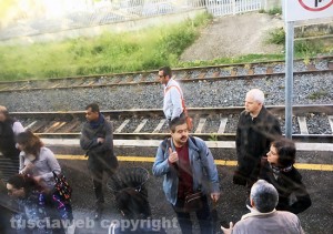 Bracciano - Pendolari a terra alla stazione