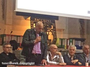 Viterbo - L'assemblea dei facchini di santa Rosa